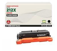 BDink Tóner Compatible HP 212X W2120X Negro con Chip para Color LaserJet Enterprise Flow MFP M578c MFP M578dn MFP M578f M554dn M555dn M555x Rendimiento 13000 páginas