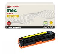 BDink Tóner Compatible HP 216A W2412A Amarillo (Pack 1) con Chip para Color LaserJet Pro MFP M182n M183fw Rendimiento 850 páginas
