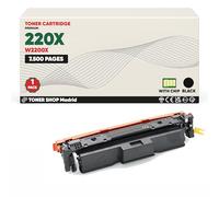 BDink Tóner Compatible HP 220X/220A W2200X W2200A Negro (Pack 1) con Chip para Color LaserJet Pro 4202dn 4202dw MFP 4302dw 4302fdn 4302fdw 4303dw 4303fdn 4303fdw Rendimiento 7500 páginas