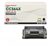 BDink Tóner Compatible HP 64X/90X CC364X/CE390X Negro (Pack 1) con Chip para Laserjet Enterprise 600 M602dn M602n M603dn M603n M4555 M4555F M4555FSKM MFP Rendimiento 40.000 páginas CC-364X