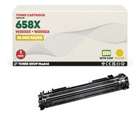 BDink Tóner Compatible HP 658X/658A W2002X W2002A Color Amarillo con Chip para Color LaserJet Enterprise M751dn destinado a Trabajos de Volumen Elevado Rendimiento 28000 páginas en oficinas activas