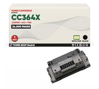 BDink Tóner Compatible HP CC364X CE390X Negro 24K (Pack 1) con Chip para LaserJet Enterprise 600 M602 M603 y LaserJet P4015 P4515 Series. Rendimiento 24000 páginas CC-364X