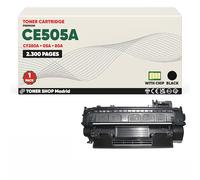 BDink Tóner Compatible HP CE505A/CF280A Negro (Pack 1) con Chip para LaserJet P 2030 P 2035 P 2035N P 2050 P 2050D P 2055 P 2055D P 2055DN P 2055X P 2055X P 2055X Rendimiento 2.300 Páginas
