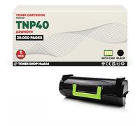 BDink Tóner Compatible Konica Minolta TNP40 A6WN01H Bizhub 4020 Negro con Chip para impresora laser alto rendimiento profesional Rendimiento 20000 páginas impresión nítida fiable uso intensivo oficina