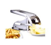 Bdit ACCESORI - Cortador de patatas, tabla de acero inoxidable, rebanadora manual con cuchillas de 12 mm y 9 mm, tecnología antideslizante para cortar verduras, cortador profesional, accesorios para
