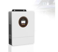 BDJSN Inversor Solar Híbrido Todo En Uno De 6,2 KW, 48 V CC a 220 V-240 V CA, Inversor Solar De Onda Sinusoidal Pura con Conexión a Red/Fuera De Red, Regulador Inteligente con Pantalla LCD