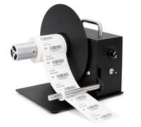 BDJSN Rebobinador Automático De Etiquetas De 4 Pulgadas, Diámetro Exterior 7 Pulgadas, Velocidad 0-100 RPM Ajustable, Rebobinado Bidireccional, Núcleos 1,5/1,57/3 Pulgadas