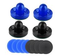 BDJXOZYH Empujadores y discos de hockey de aire para hockey de aire para el hogar, hockey de mesa, estilo familiar F