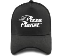 BDJYHACP Gorra de béisbol Snapback Sombrero para el Sol Pizza Planet Gorras de béisbol Gorra de Papá Ajustable Informal Hombres Mujeres Snapback al Aire Libre Pizza Hombres Mujeres