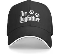 BDJYHACP Gorra de béisbol Snapback Sombrero para el Sol The Dog Father Dog Lovers - Gorra para Perros Gorra Gorra de béisbol Sombrero de Lujo Gorras de Calle para Hombres y Mujeres