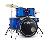 BDK-1 Full Size Starter Drum Kit by Gear4music Blue