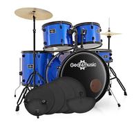 BDK-1 Full Size Starter Drum Kit Practice Pack Blue