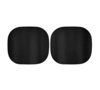 BDK 2 parasoles Negros metálicos para Parabrisas de automóvil, bloquean los Rayos UV y reflejan el Calor para Mantener tu Coche, SUV, camión, 31.7 x 28.75 Pulgadas