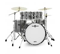 BDK-20 Expanded Fusion Drum Kit by Gear4music Silver Sparkle
