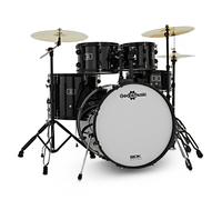 BDK-22 Expanded Rock Drum Kit by Gear4music Black