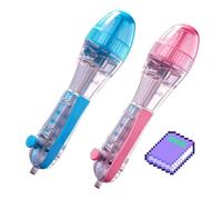 BDKMMS Juego de 2 mini perlas para planchar de 2,6 mm, 2 unidades, botón automático para cuentas de 2,6 mm, bolígrafo ergonómico para pixeles, herramienta de perlas de fusión