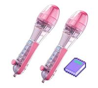 BDKMMS Juego de 2 mini perlas para planchar de 2,6 mm, 2 unidades, botón automático para cuentas de 2,6 mm, bolígrafo ergonómico para pixeles, herramienta de perlas de fusión