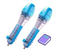 BDKMMS Juego de 2 mini perlas para planchar de 2,6 mm, 2 unidades, botón automático para cuentas de 2,6 mm, bolígrafo ergonómico para pixeles, herramienta de perlas de fusión