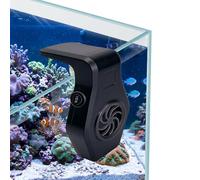 BDKMMS Ventilador de acuario silencioso, USB con abrazadera, 2 velocidades ajustables, refrigeración por agua, ventilador para peces, tortugas, terrario, hasta 1 cm de grosor de pared
