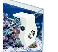 BDKMMS Ventilador de acuario silencioso, USB con abrazadera, 2 velocidades ajustables, refrigeración por agua, ventilador para peces, tortugas, terrario, hasta 1 cm de grosor de pared