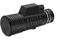 BDKSEXBF Binoculares portátiles de Alta Potencia 50x60, telescopio monocular Compacto de Alta Potencia con Lente prismática BAK4 monocular con Adaptador para teléfono Inteligente y