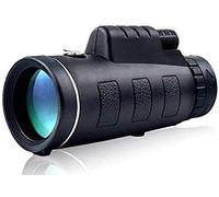 BDKSEXBF Binoculares portátiles de Alta Potencia, telescopio monocular 40X60 para Exteriores con brújula, óptica HD, telescopio de bajo Nivel de luz para Viajes y acampadas, Nuevo