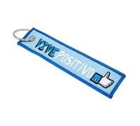 BDM - Llavero bordado, porta llaves de tela, argolla con frases de la suerte, original, hombre y mujer - ELIGE MODELO - Modelo 3