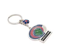 BDM Llavero del Fútbol Barcelona con bandera de Cataluña y balón para hombre o mujer, un regalo original para hinchas del equipo blaugrana