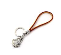 BDM Llavero original de la Virgen del Rocío con la bandera de España