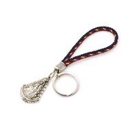 BDM Llavero original de la Virgen del Rocío con la bandera de España