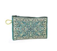 BDM Monedero Alfombra Turca | Elige tu Color | Cartera Tela Oriental y Étnico | Neceser Boho Monedas y Maquillaje | Original Mujer (15x10 cm)