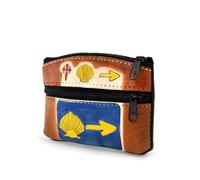 BDM - Monedero Camino de Santiago, Buen Camino, peregrino a Santiago, Vieira Camino, Concha, compostelano - Modelo 2