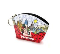 BDM - Monedero de Barcelona, Parque Güell, Recuerdos de Viaje, Sagrada Familia, Mosaico Gaudí, Souvenir Barcelona - Modelo 1