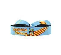 BDM - Pulsera Barcelona | Recuerdos: Sagrada Familia, Mosaico, parque Güel, Dali | Pulsera Ajustable | Souvenir Hombre y Mujer - Modelo 2