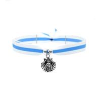 BDM Pulsera Camino de Santiago con Medalla de Santiago Apóstol | Amuleto del Peregrino con Concha Vieira | Elige tu Estilo