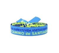 BDM Pulsera Camino de Santiago con Medalla de Santiago Apóstol | Amuleto del Peregrino con Concha Vieira | Elige tu Estilo