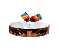 BDM - Pulsera de tela LGTBIQ+, Lesbianas, Gays, Transexuales, Bisexuales, Intersexuales y Queer. - Modelo 3