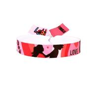 BDM - Pulsera de tela LGTBIQ+, Lesbianas, Gays, Transexuales, Bisexuales, Intersexuales y Queer. - Modelo 6