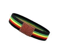 BDM Pulsera jamaicana, BOD Marley elástica Rastafari, Reggae Jamaica, para Hombre y Mujer