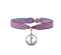 BDM Pulsera nautica, pulsera de ancla, velero, timon, regalos nauticos, marineros y pescadores, amantes del mar