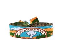 BDM - Pulsera Parques Nacionales USA | Yosemite, Gran Cañón, Yellowstone, Zion y Smoky Mountains | Brazalete Ajustable (14-20 cm) - Modelo 5