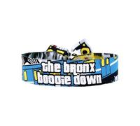 BDM - Pulsera The Bronx Boogie Down | Diseño Urbano Nueva York y Bronx| Ajustable (14-20 cm) | Accesorio Hip Hop y Streetwear - Modelo 1