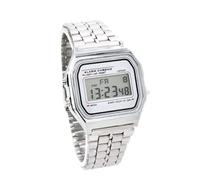 BDM - Reloj clásico Color Plata con Alarma - Modelo 7