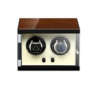 BDPRZGHGL Automatic Double Watch Winder Box Luxury Wooden Storage Case for Automatic Mechanical Watch,Fit Lady and Man Watches (Size : 2+0)