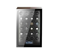 BDPRZGHGL Automatic Watch Winder Box New Type Luxurious LCD Touch Screen Built-in Blue LED Light Wooden Storage Display Case Piano Paint