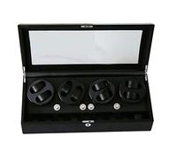 BDPRZGHGL Caja de Almacenamiento automática de Madera para Relojes con 8 9 Cajas de Relojes 5 Modos de rotación Motor silencioso de Vidrio acrílico