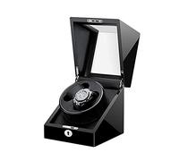 BDPRZGHGL Chandelier Automatic Watch Winder,Double Watches Winder Box for Automatic Watch with Key Silent Motor Power Supply 4 Rotation Mode Piano Paint Exterior,E Chandelier