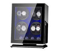 BDPRZGHGL Enrollador de Reloj con 5 Modos Caja de Almacenamiento de rotación de Motor silencioso Caja de presentación para Relojes mecánicos automáticos (E)