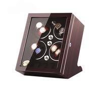 BDPRZGHGL Large Capacity Automatic Watch Winder For 8 Watches + 5 Extra Storages Watches Display Box Storage Case with Quiet Motor Soft Flexible Watch Pillows Piano Paint(E-8+5)