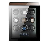 BDPRZGHGL Luxury 9 12 24 Automatic Watch Winder Luxury Automatic Winding Box Touch Japan Silent Motor Wood Piano Finish with LCD Display Elegant Showcase (Size : 12+0)